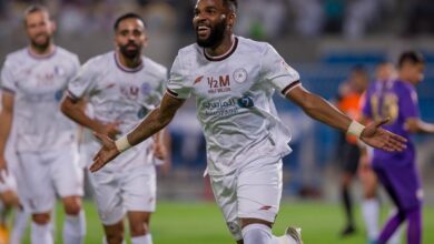 الشباب يمطر شباك الطائي برباعية في الدوري السعودي