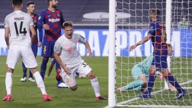 الاتحاد الأوروبي يعلن عن حكم مباراة بايرن ميونخ أمام برشلونة في دوري الأبطال