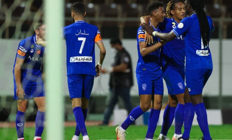 غيابات بالجملة في صفوف الهلال السعودي أمام القادسية الكويتي