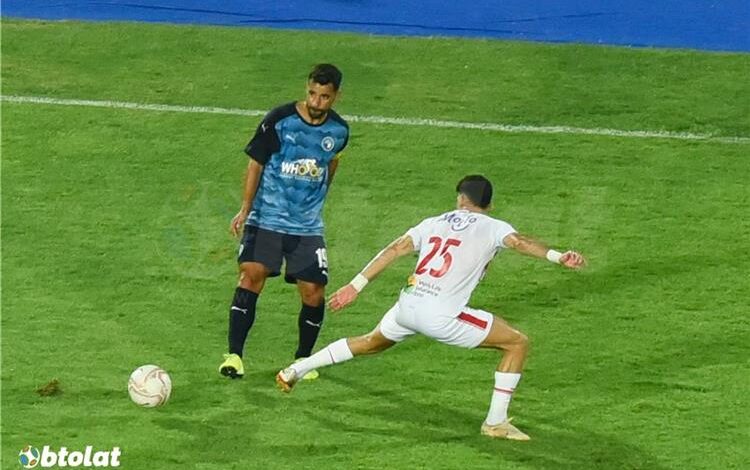 مباراة الزمالك وبيراميدز في الدوري