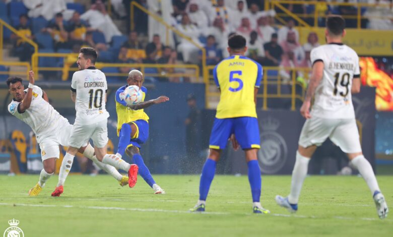 التعادل السلبي يحسم كلاسيكو النصر واتحاد جدة في الدوري السعودي