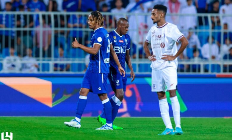 الشباب يفرض التعادل على الهلال في الدوري السعودي