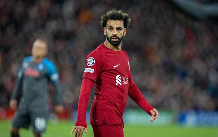 محمد صلاح خلال اللقاء