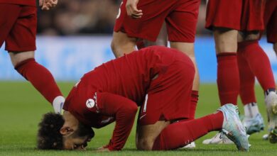 محمد صلاح يفتتح التسجيل لليفربول أمام توتنهام.. فيديو