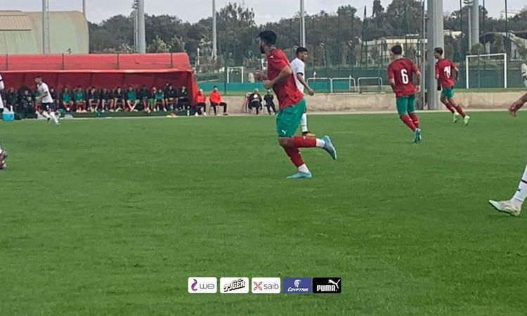 منتخب مصر الأولمبي يهزم المغرب بصعوبة