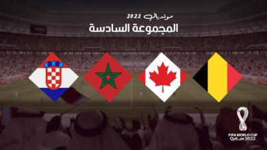 كأس العالم 2022.. موعد مباريات مجموعة المغرب والقيمة التسويقية للمنتخبات