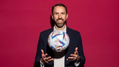 How much is Gareth Southgate paid? Gareth Southgate, Head Coach of England, poses during the official FIFA World Cup 2022 portrait session on November 16, 2022 in Doha, Qatar.