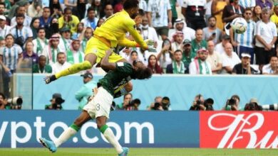كسر بالفك.. تفاصيل إصابة ياسر الشهراني أمام الأرجنتين بمونديال قطر 2022