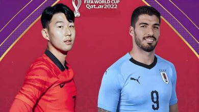 بث مباشر مباراة أوروجواي ضد كوريا الجنوبية فى كأس العالم 2022 لحظة بلحظة 0-0