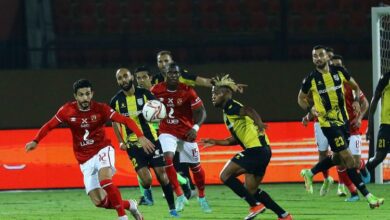 شوط أول سلبي بين الأهلي والمقاولون العرب في كأس مصر