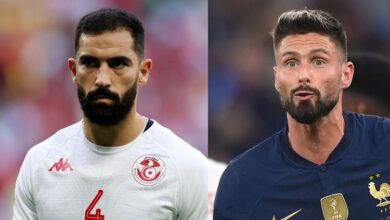 موعد مباراة تونس وفرنسا في كأس العالم قطر 2022