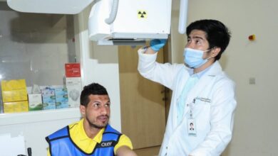 اتحاد جدة يكشف تفاصيل إصابة طارق حامد بعد نقله للمستشفى