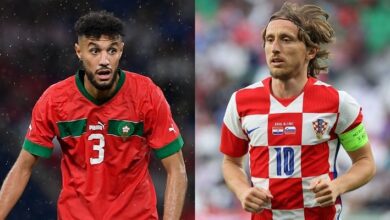 المغرب ضد كرواتيا في كأس العالم.. موعد المباراة والقنوات الناقلة والمعلق