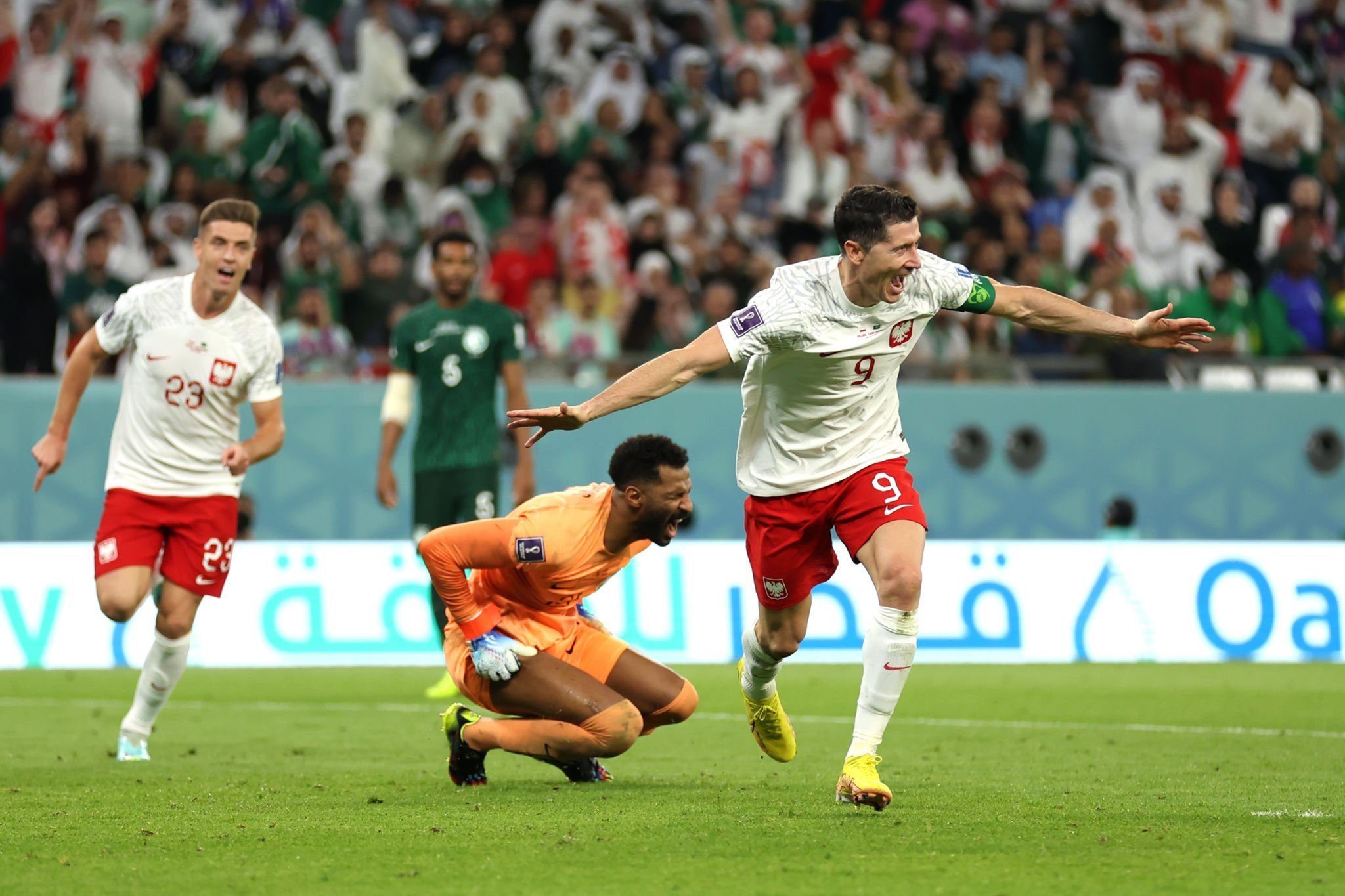 كأس العالم 2022.. أول تعليق من ليفاندوفسكي بعد الفوز على السعودية