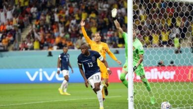 كأس العالم 2022.. الإكوادور تفرض التعادل الإيجابي على هولندا
