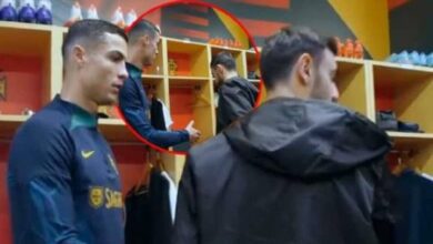 ماذا حدث بين رونالدو وفيرنانديز فى غرفة ملابس منتخب البرتغال؟ (فيديو)