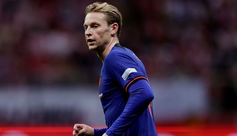 Netherlands international Frenkie de Jong is a Manchester United target