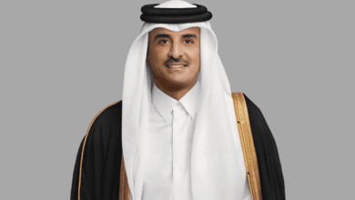 أمير دولة قطر الشيخ تميم بن حمد آل ثاني يبارك للمواطنين والمقيمين بمناسبة اليوم الوطني