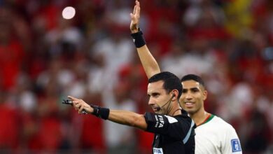 المكسيكي راموس يقود مباراة المغرب وفرنسا