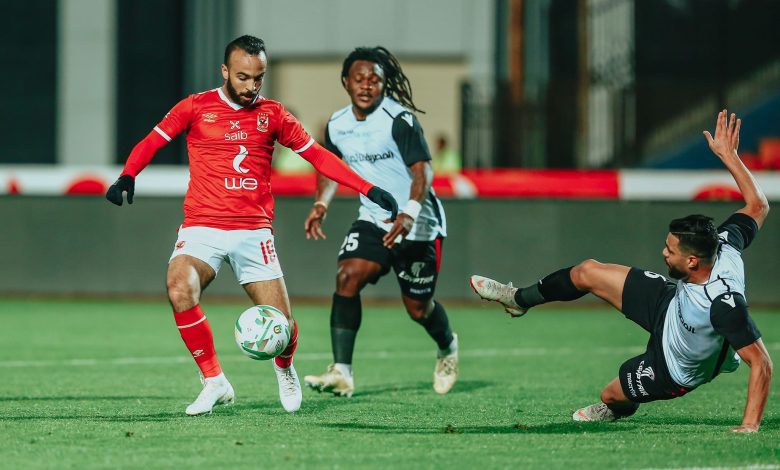 الأهلي وطلائع الجيش/ الدوري المصري