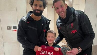 محمد صلاح وادريان مع جايدن