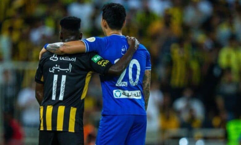 الهلال واتحاد جدة_الدوري السعودي