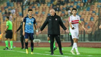 الزمالك وبيراميدز _ الدوري المصري