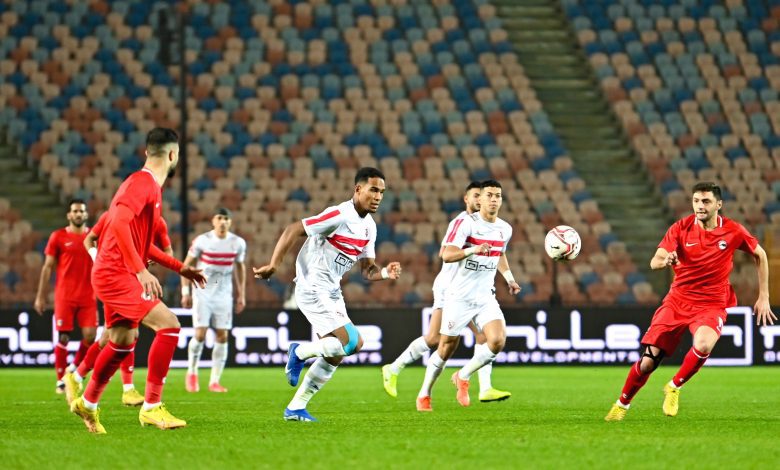 الزمالك وفيوتشر - الدوري المصري