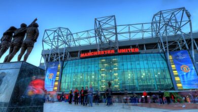 Manchester United facing Qatar takeover, following £4bn bid: A general view of the East Stand at Old Trafford, the home of Manchester United before the UEFA Champions League match between Manchester United and Sporting Braga on October 23, 2012 in Manchester, England.