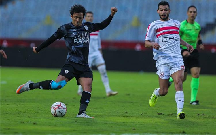 الزمالك وفاركو - الدوري المصري