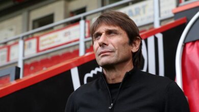 Tottenham Hotspur manager Antonio Conte arrives at the stadium prior to the Premier League match between AFC Bournemouth and Tottenham Hotspur at Vitality Stadium on October 29, 2022 in Bournemouth, England.