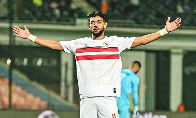 شلبي يحصد جائزة أفضل لاعب في مباراة الزمالك والمقاولون العرب | أهل مصر