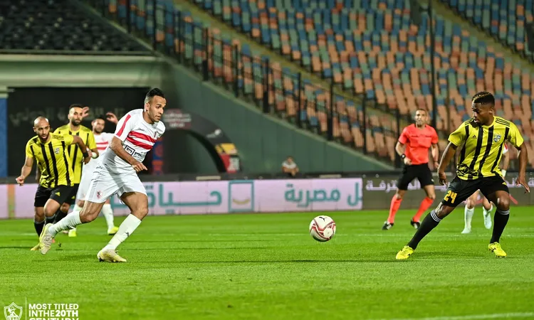 75 دقيقة| الزمالك يبحث عن الهدف الثالث أمام المقاولون العرب  | أهل مصر