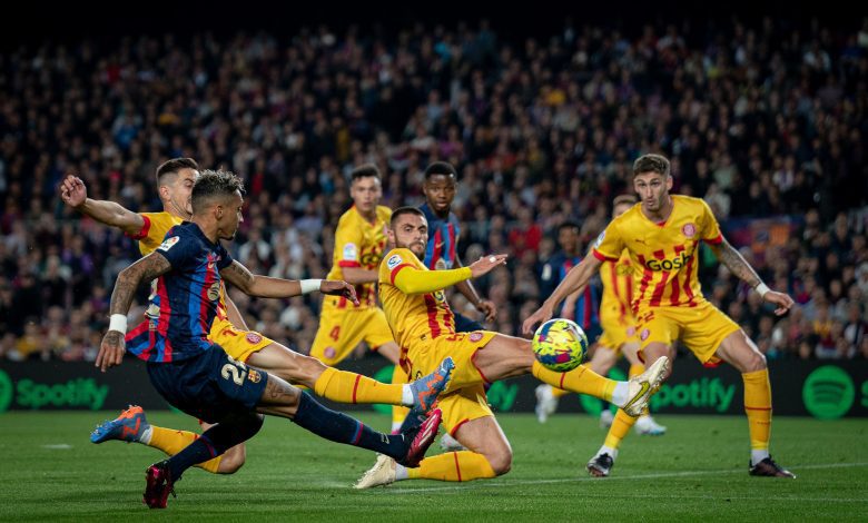 مباراة برشلونة وجيرونا - الدوري الإسباني