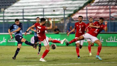 الأهلى بالزى الأحمر أمام بيراميدز فى نهائى كأس مصر | أهل مصر