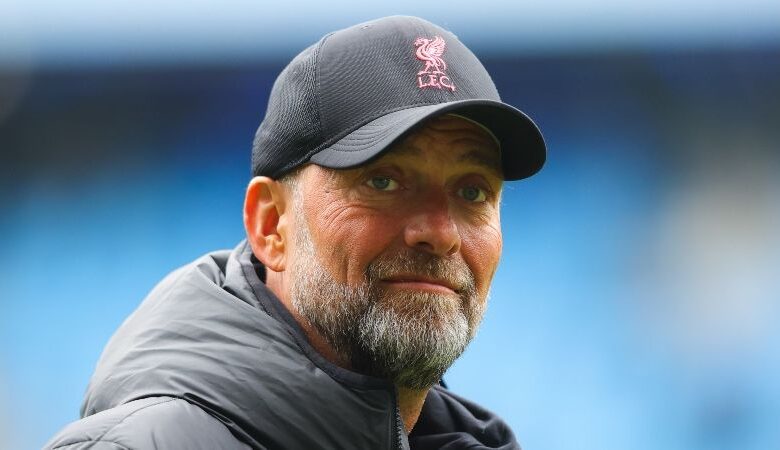 Liverpool manager Jurgen Klopp during his side