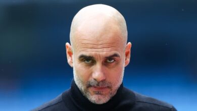 Manchester City manager Pep Guardiola during his side