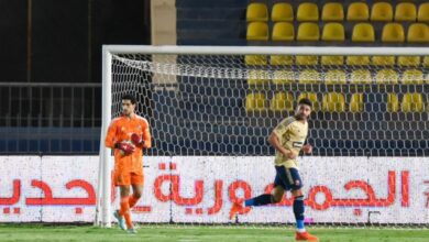 مصطفى شوبير - الأهلي ضد طلائع الجيش - الدوري المصري