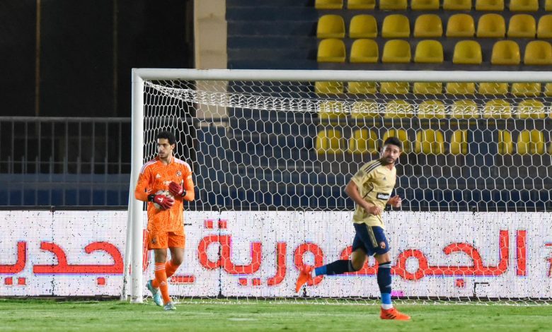 مصطفى شوبير - الأهلي ضد طلائع الجيش - الدوري المصري