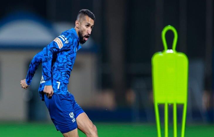 الهلال يخسر جهود سلمان الفرج في إياب نهائي أبطال آسيا