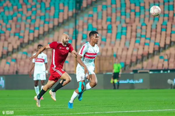 حسام عبد المجيد يمنح الزمالك الهدف الأول أمام طلائع الجيش