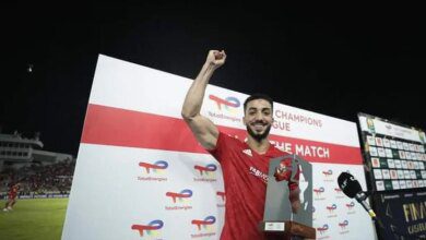 محمد عبد المنعم أفضل لاعب في مباراة إياب نهائي دوري أبطال إفريقيا  | أهل مصر