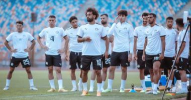 محمد صلاح ينشر صورا من تدريب المنتخب استعدادا لمواجهة غينيا