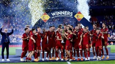 19 يونيو 2023 
                                    
                                    مراسم تتويج منتخب إسبانيا ببطولة دوري الأمم الأوروبية