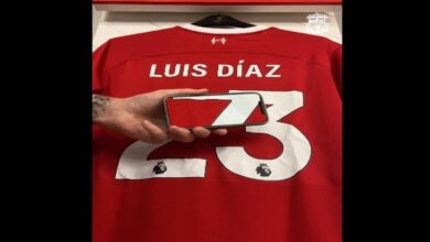 26 يونيو 2023 
                                    
                                    لويس دياز سيرتدي القميص رقم 7 بدلا من 23