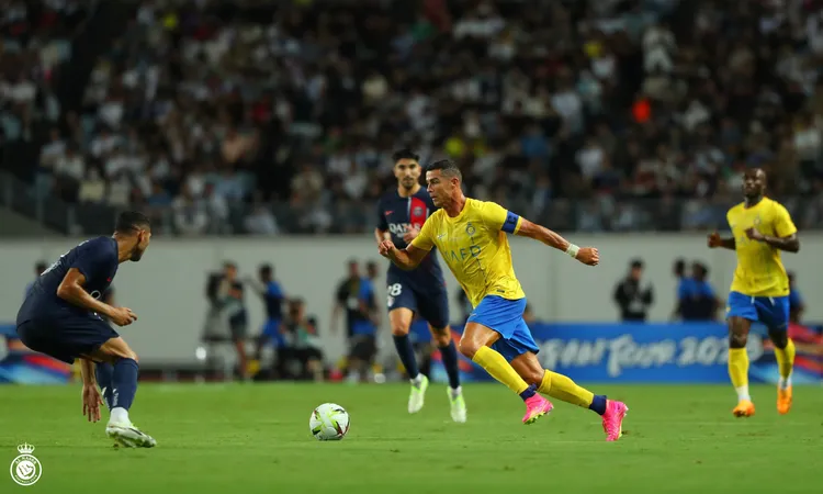 النصر السعودي يتعادل سلبيًا أمام باريس سان جيرمان وديًا | أهل مصر