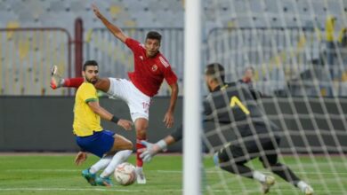 الأهلي ضد الإسماعيلي - الدوري المصري