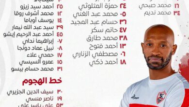 استبعاد محمود علاء.. 26 لاعبًا في قائمة الزمالك استعدادًا للبطولة العربية