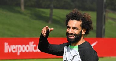 محمد صلاح يتألق فى تدريبات ليفربول استعداداً لمواجهة أستون فيلا..  صور