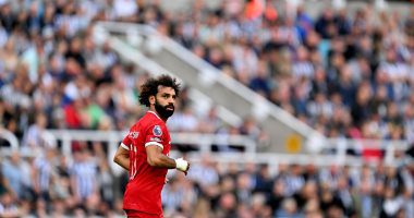 محمد صلاح يحتفي بانتصار ليفربول على نيوكاسل فى الدوري الإنجليزي